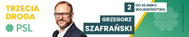 Grzegorz Szafrański. Kandydat do Sejmiku Województwa Zachodniopomorskiego