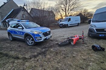 ucieczka motocyklem nieletni resko
